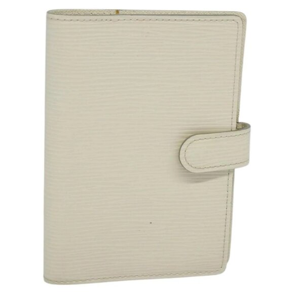 LOUIS VUITTON Epi Agenda PM Day Planner Cover White
